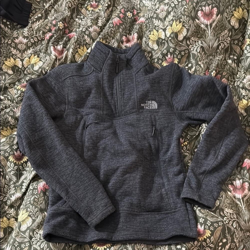 The North Face Dark Gray Fleece Pullover